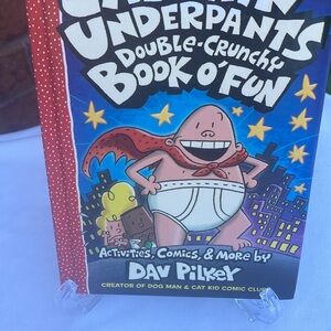 Captain Underpants Double-Crunchy Book o' Fun